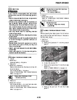 Предварительный просмотр 142 страницы Yamaha YZ450F 2021 Owner'S Service Manual