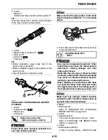 Предварительный просмотр 147 страницы Yamaha YZ450F 2021 Owner'S Service Manual