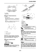 Предварительный просмотр 184 страницы Yamaha YZ450F 2021 Owner'S Service Manual