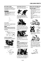 Предварительный просмотр 19 страницы Yamaha YZ450F(B) 2012 Owner'S Service Manual