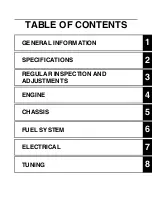 Предварительный просмотр 9 страницы Yamaha YZ450F(D) Owner'S Service Manual