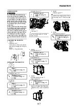 Предварительный просмотр 88 страницы Yamaha YZ450F(D) Owner'S Service Manual