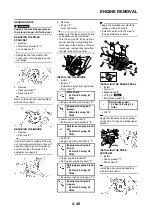 Предварительный просмотр 129 страницы Yamaha YZ450F(D) Owner'S Service Manual