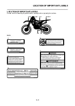 Preview for 15 page of Yamaha YZ450F(E) 2014 Owner'S Service Manual