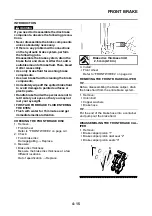 Preview for 141 page of Yamaha YZ450F(E) 2014 Owner'S Service Manual