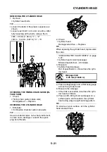 Preview for 216 page of Yamaha YZ450F(E) 2014 Owner'S Service Manual