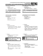 Preview for 209 page of Yamaha YZ450F(S) Owner'S Service Manual