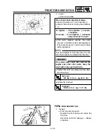 Preview for 212 page of Yamaha YZ450F(S) Owner'S Service Manual