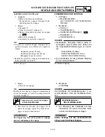 Preview for 319 page of Yamaha YZ450F(S) Owner'S Service Manual