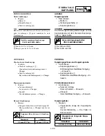 Preview for 339 page of Yamaha YZ450F(S) Owner'S Service Manual