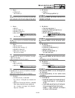 Preview for 545 page of Yamaha YZ450F(S) Owner'S Service Manual