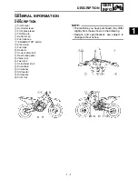 Preview for 16 page of Yamaha YZ450F(T) Owner'S Service Manual