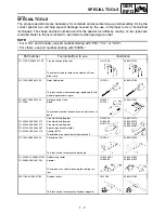 Preview for 22 page of Yamaha YZ450F(T) Owner'S Service Manual