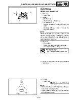 Preview for 107 page of Yamaha YZ450F(T) Owner'S Service Manual