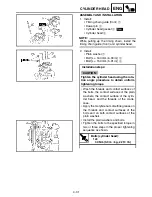 Preview for 139 page of Yamaha YZ450F(T) Owner'S Service Manual