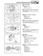 Preview for 179 page of Yamaha YZ450F(T) Owner'S Service Manual