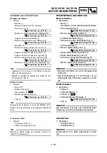 Preview for 409 page of Yamaha YZ450F(W) Owner'S Service Manual