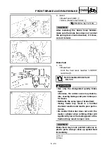 Preview for 486 page of Yamaha YZ450F(W) Owner'S Service Manual