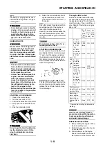 Preview for 17 page of Yamaha YZ450F(X) Owner'S Service Manual