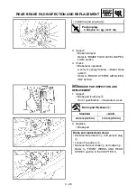 Preview for 202 page of Yamaha YZ450F Owner'S Service Manual