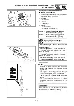 Preview for 220 page of Yamaha YZ450F Owner'S Service Manual