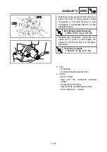 Preview for 298 page of Yamaha YZ450F Owner'S Service Manual