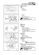 Preview for 398 page of Yamaha YZ450F Owner'S Service Manual