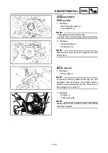 Preview for 406 page of Yamaha YZ450F Owner'S Service Manual