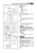 Preview for 466 page of Yamaha YZ450F Owner'S Service Manual