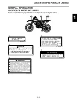 Preview for 15 page of Yamaha YZ450FA 2011 Owner'S Service Manual