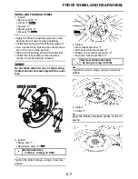 Preview for 201 page of Yamaha YZ450FA 2011 Owner'S Service Manual