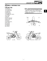 Preview for 15 page of Yamaha YZ450FR Owner'S Service Manual