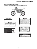 Preview for 15 page of Yamaha YZ450FX 2019 Owner'S Service Manual