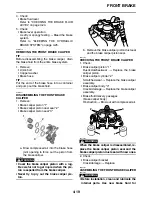 Предварительный просмотр 133 страницы Yamaha YZ450FX 2021 Owner'S Service Manual