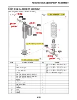 Предварительный просмотр 172 страницы Yamaha YZ450FX 2021 Owner'S Service Manual