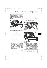 Preview for 59 page of Yamaha YZ65 Owner'S Manual