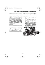 Preview for 61 page of Yamaha YZ65J Owner'S Manual