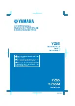 Yamaha YZ65M Owner'S Manual preview