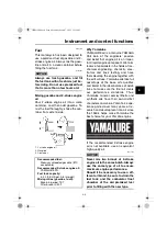 Предварительный просмотр 21 страницы Yamaha YZ65P Owner'S Manual