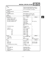 Preview for 69 page of Yamaha YZ85( P) /LC Owner'S Service Manual