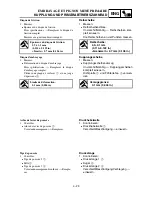 Preview for 257 page of Yamaha YZ85( P) /LC Owner'S Service Manual