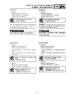 Предварительный просмотр 335 страницы Yamaha YZ85( P) /LC Owner'S Service Manual