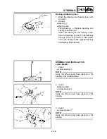 Предварительный просмотр 422 страницы Yamaha YZ85( P) /LC Owner'S Service Manual