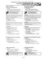 Preview for 267 page of Yamaha YZ85(S)/LC Owner'S Service Manual