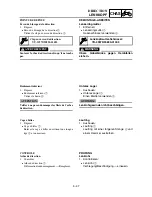 Preview for 419 page of Yamaha YZ85(S)/LC Owner'S Service Manual