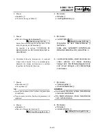 Preview for 423 page of Yamaha YZ85(S)/LC Owner'S Service Manual