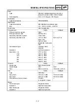 Preview for 69 page of Yamaha YZ85(V) Owner'S Service Manual