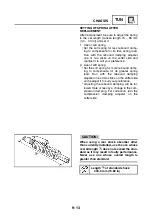 Preview for 244 page of Yamaha YZ85(W) Service Manual