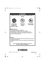 Предварительный просмотр 88 страницы Yamaha YZ85 Owner'S Manual