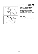 Preview for 8 page of Yamaha YZ85W1 Service Manual